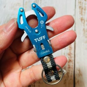 🎁Tuff Carabiner Key Chain (Blue)